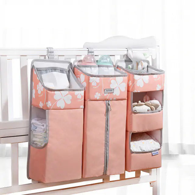 Baby Crib Hanging Storage Organizer