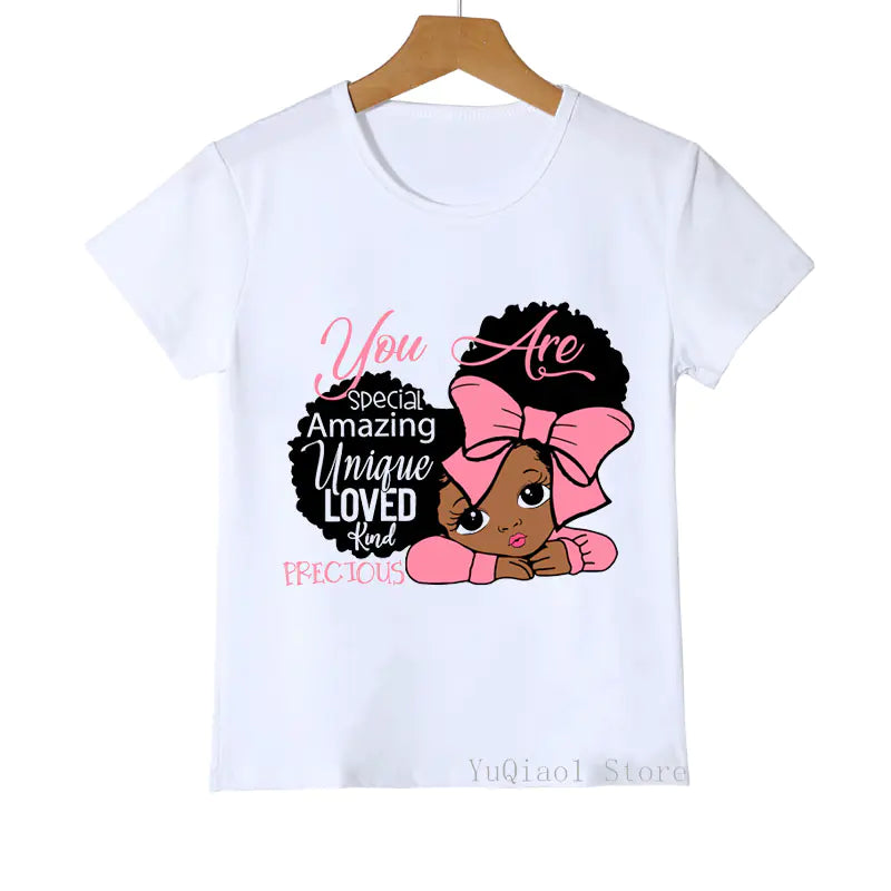 Children's T-Shirts White Summer Top