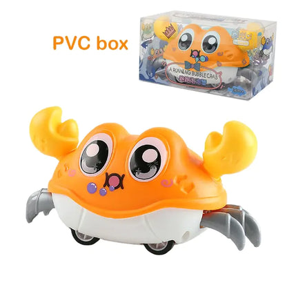 Cute Sensing Crawling Crab Baby Toys