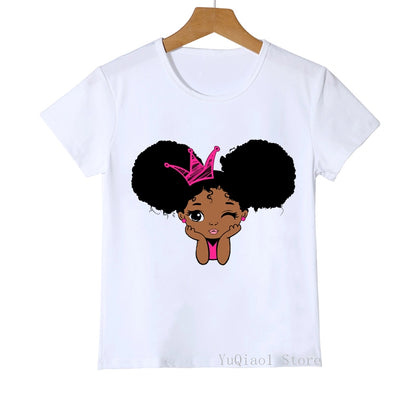 Children's T-Shirts White Summer Top