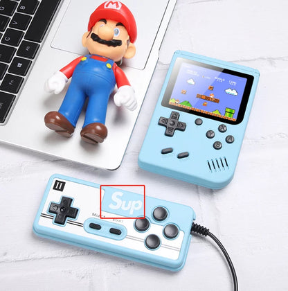 ALLOYSEED 500 Games Retro Handheld Console: Portable Gaming for Kids